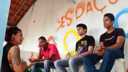 Secretaria de Direitos Humanos, Cidadania e Juventude (SDHCJ) realizou  oficina teórica de Grafite e Cidadania