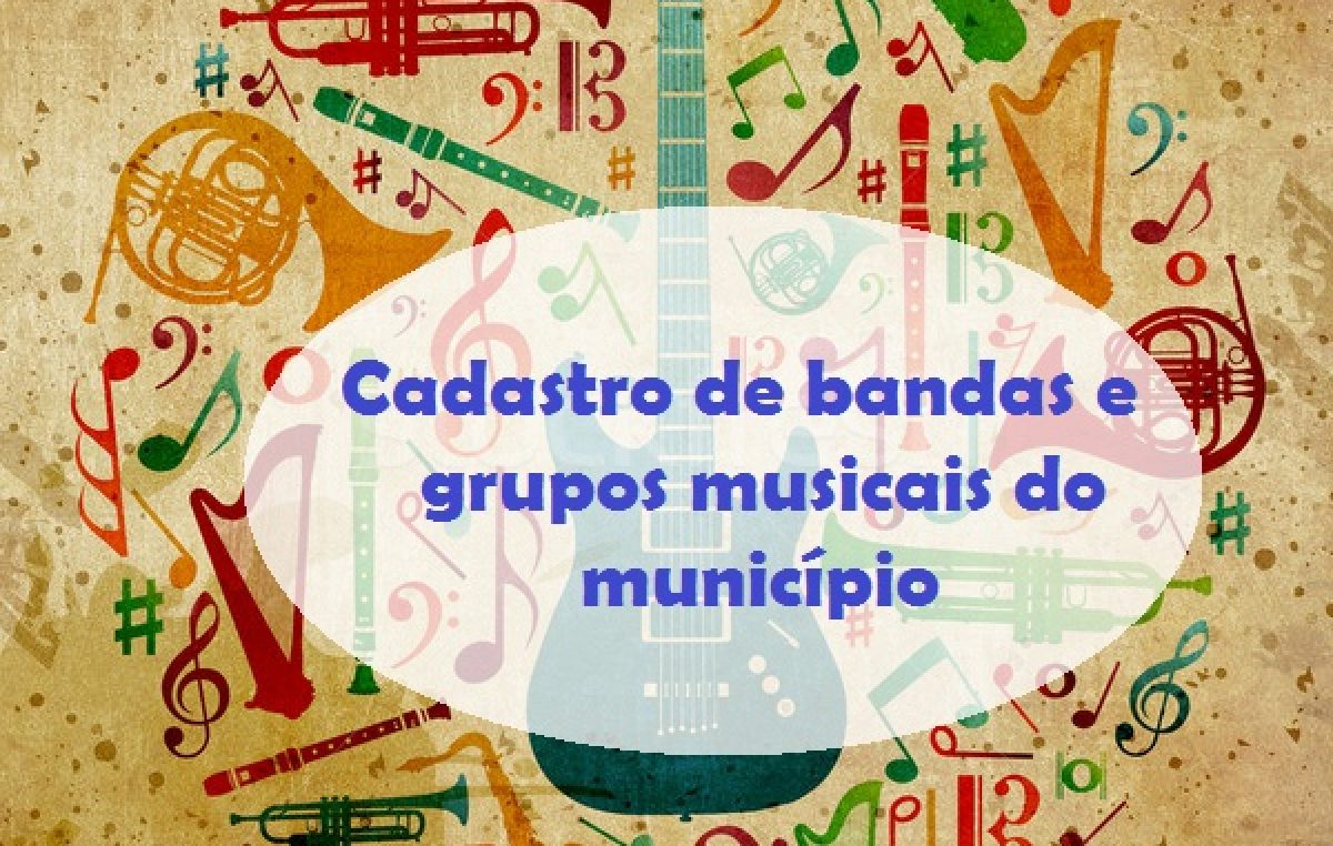 SETUR iniciou nesta segunda-feira, 17, o cadastro de bandas e grupos musicais do município