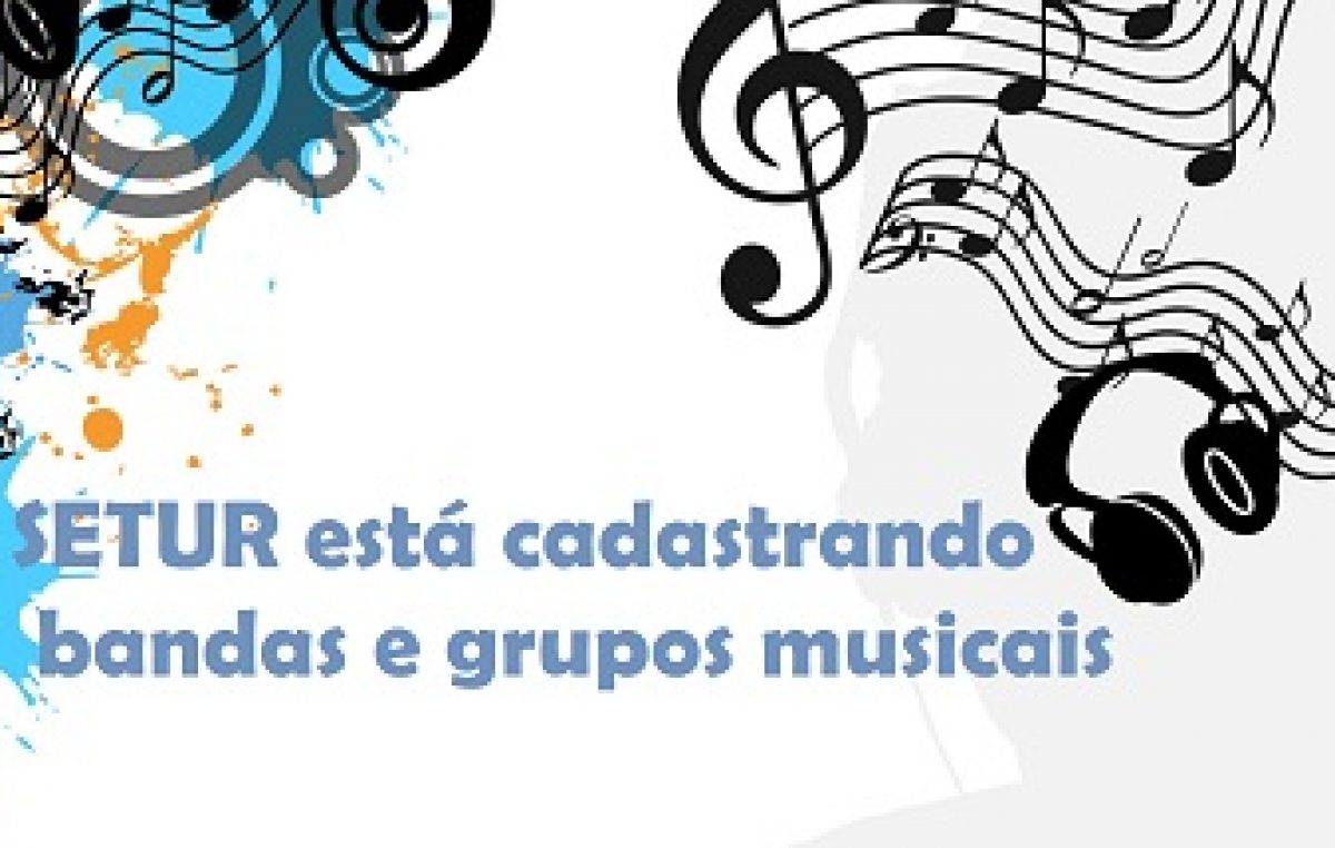 O cadastramento e atualização cadastral de bandas locais acontece até 31 de maio, no Mercado Cultural