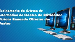 Profissionais do Centro de Atividades Físicas Armando Oliveira dos Santos receberão treinamento no dia 11 de abril