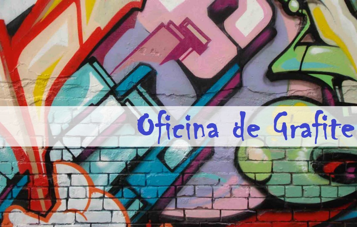Oficinas de Grafite e Cidadania acontecerão de 24 a 29 de abril
