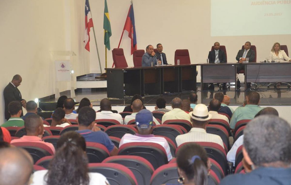Audiência Pública prestou esclarecimentos sobre a regulamentação da atividade de taxistas