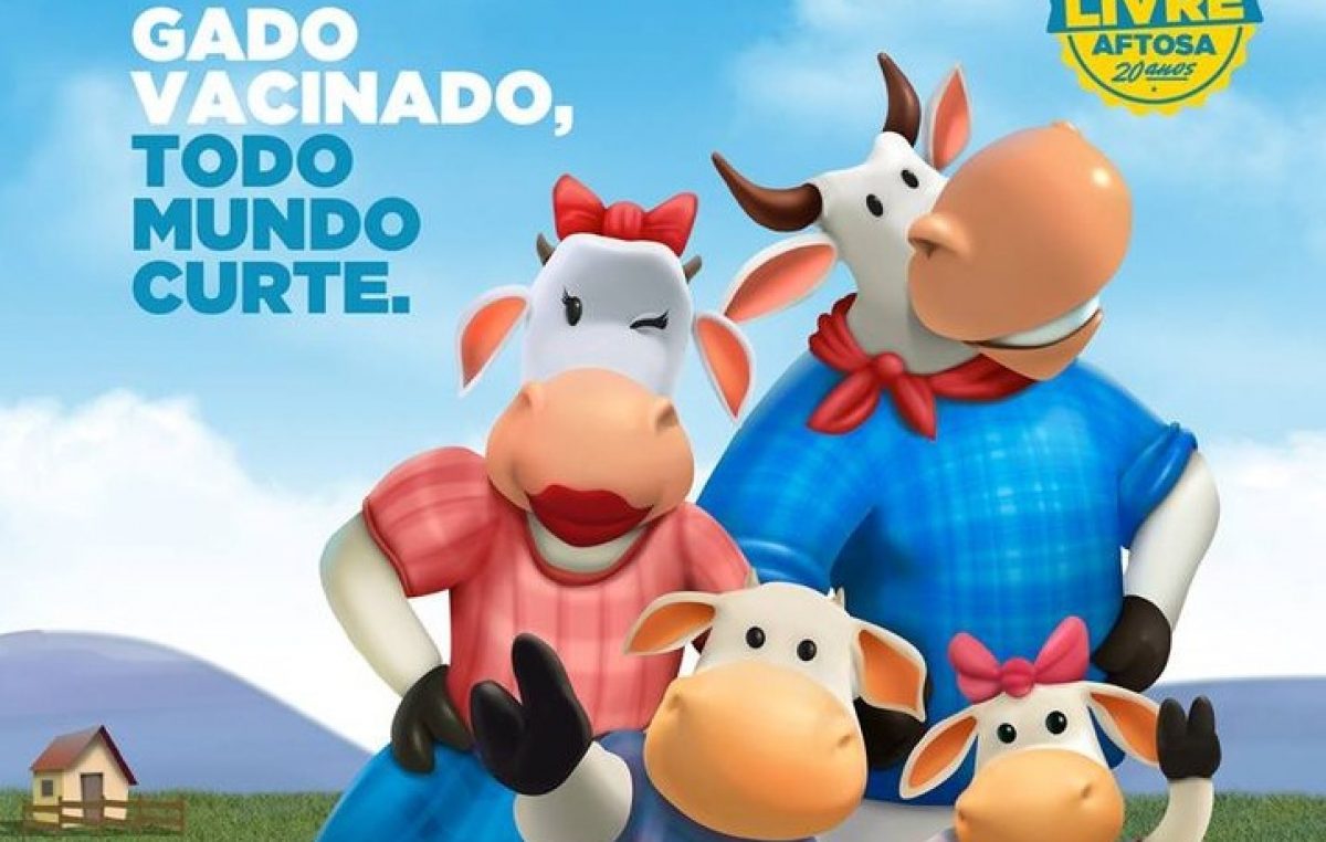 Campanha de Vacinação contra a Febre Aftosa 2017 vai até 31 de maio