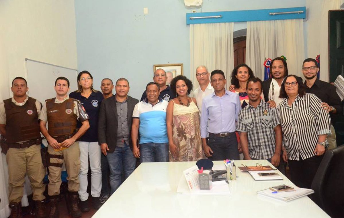 Ações de segurança pública são discutidas com os poderes municipal e estadual