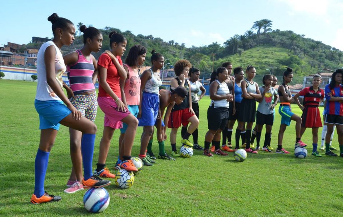 SEDESE lançou Clínica de Futebol Feminino em São Francisco do Conde