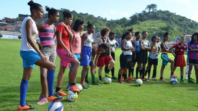 SEDESE lançou Clínica de Futebol Feminino em São Francisco do Conde