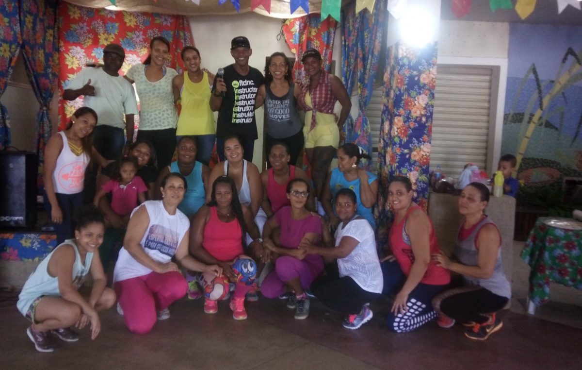 1ª edição do Forró Fit Dance aconteceu no Mercado Cultural, dia 10 de junho