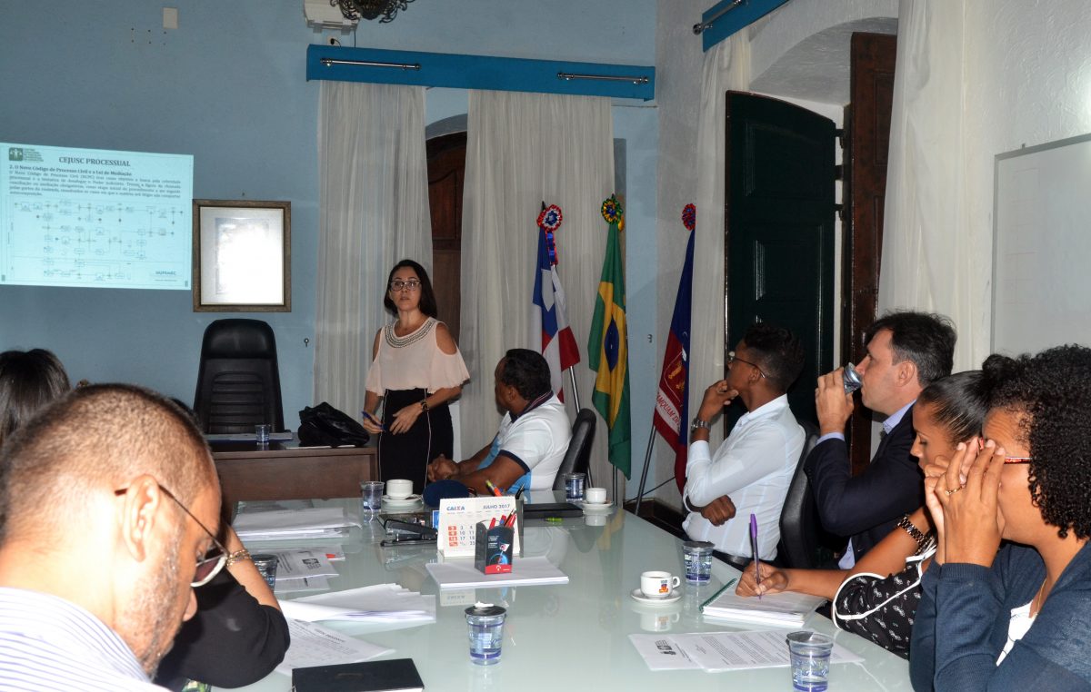 Poder público discute sobre Implantação do Balcão de Justiça Processual no município