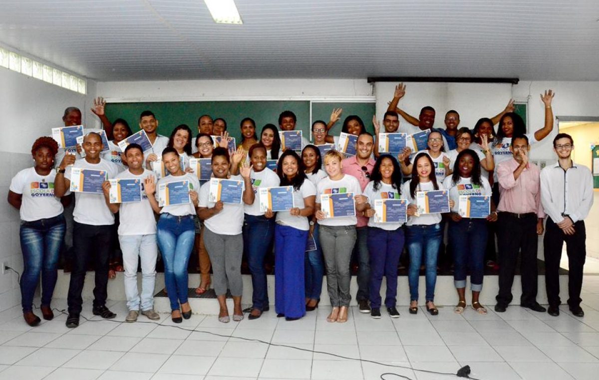 Escola de Governo concluiu na segunda (05) as aulas da primeira turma do Curso de Arquivo