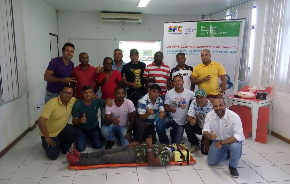 Condutores de ambulância do município são capacitados pela Secretaria da Saúde