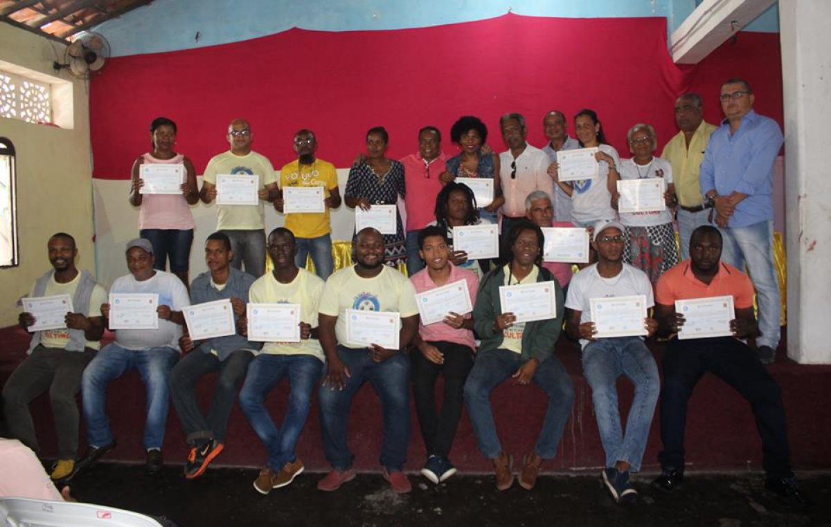 Circuito Municipal de Cultura – Cultura em Movimento certificou os oficineiros e coordenadores do projeto