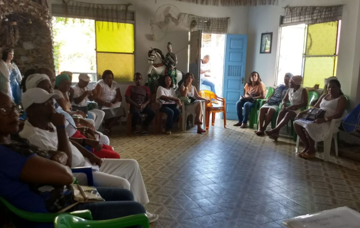 SDHCJ realizou Mapeamento dos Terreiros em São Francisco do Conde