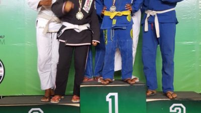 5 medalhas foram conquistadas por atletas franciscanos durante a IX Etapa do Campeonato Baiano de Jiu Jitsu 2017