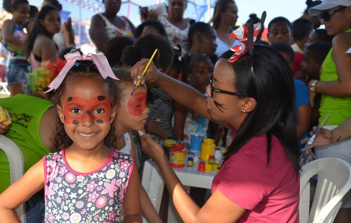 “Caravana da Alegria” levou muita diversão para as crianças de São Francisco do Conde nesse último fim de semana