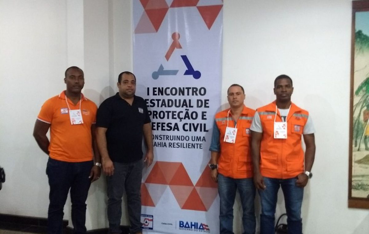 Defesa Civil de São Francisco do Conde participa do I Encontro Estadual de Proteção e Defesa Civil