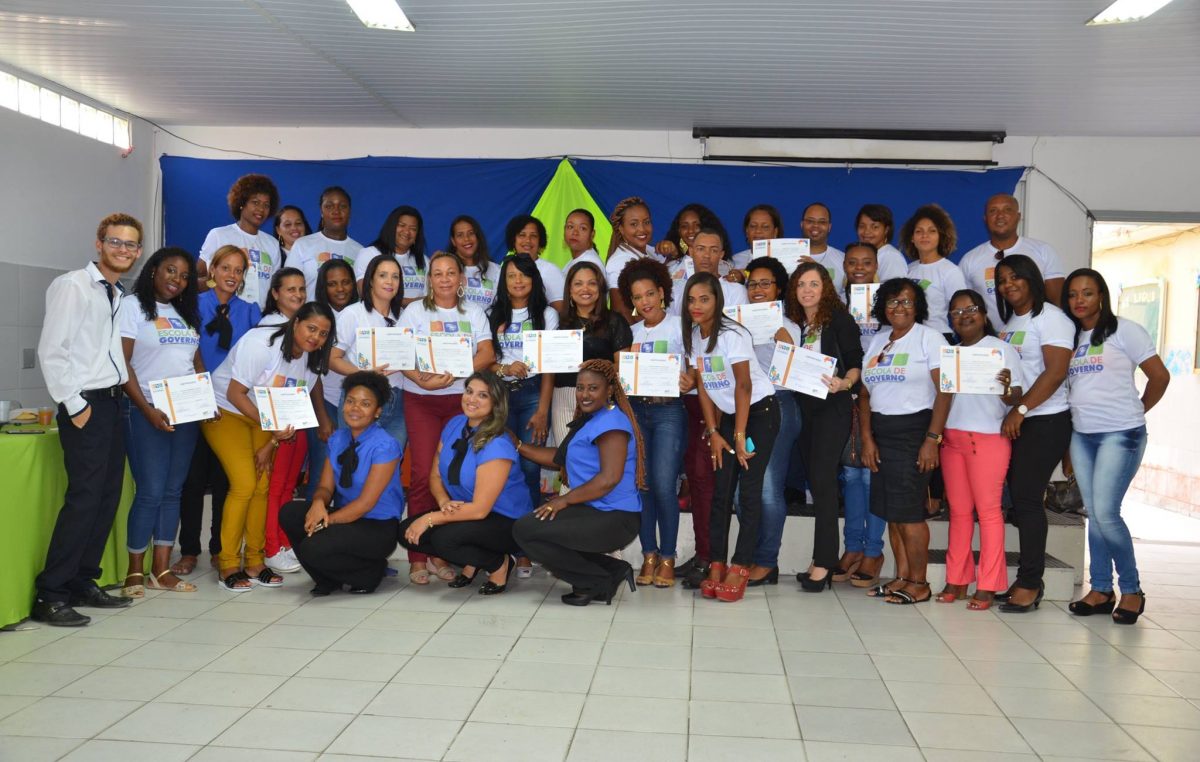 Escola de Governo certificou 120 servidores na manhã do dia 11, no auditório da Câmara de Vereadores