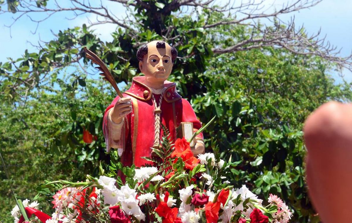Santo Estevão: missa campal celebra o padroeiro do bairro