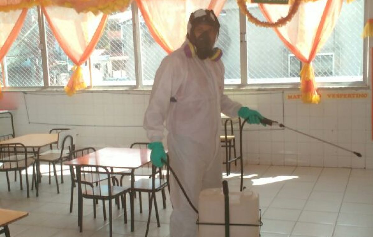 Dedetização das escolas e creches do município previne contra pragas urbanas