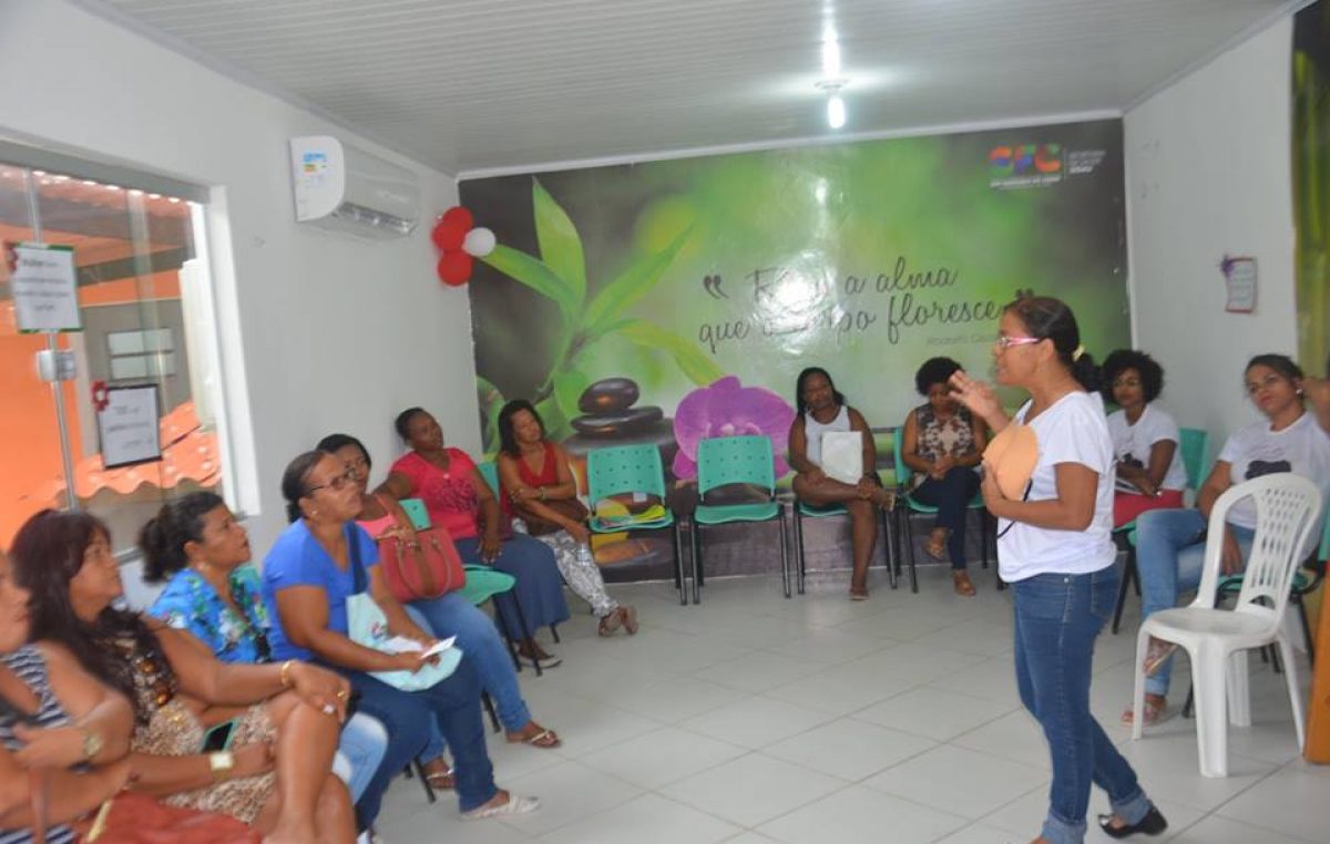 Comemorações em alusão ao Dia Internacional da Mulher teve seguimento nesta quarta-feira (21), no Complexo de Saúde do Caípe de Baixo