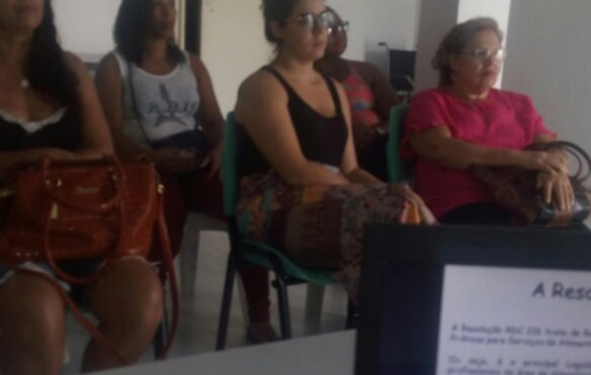 Saúde do Trabalhador realizou capacitação para manipuladores de alimentos