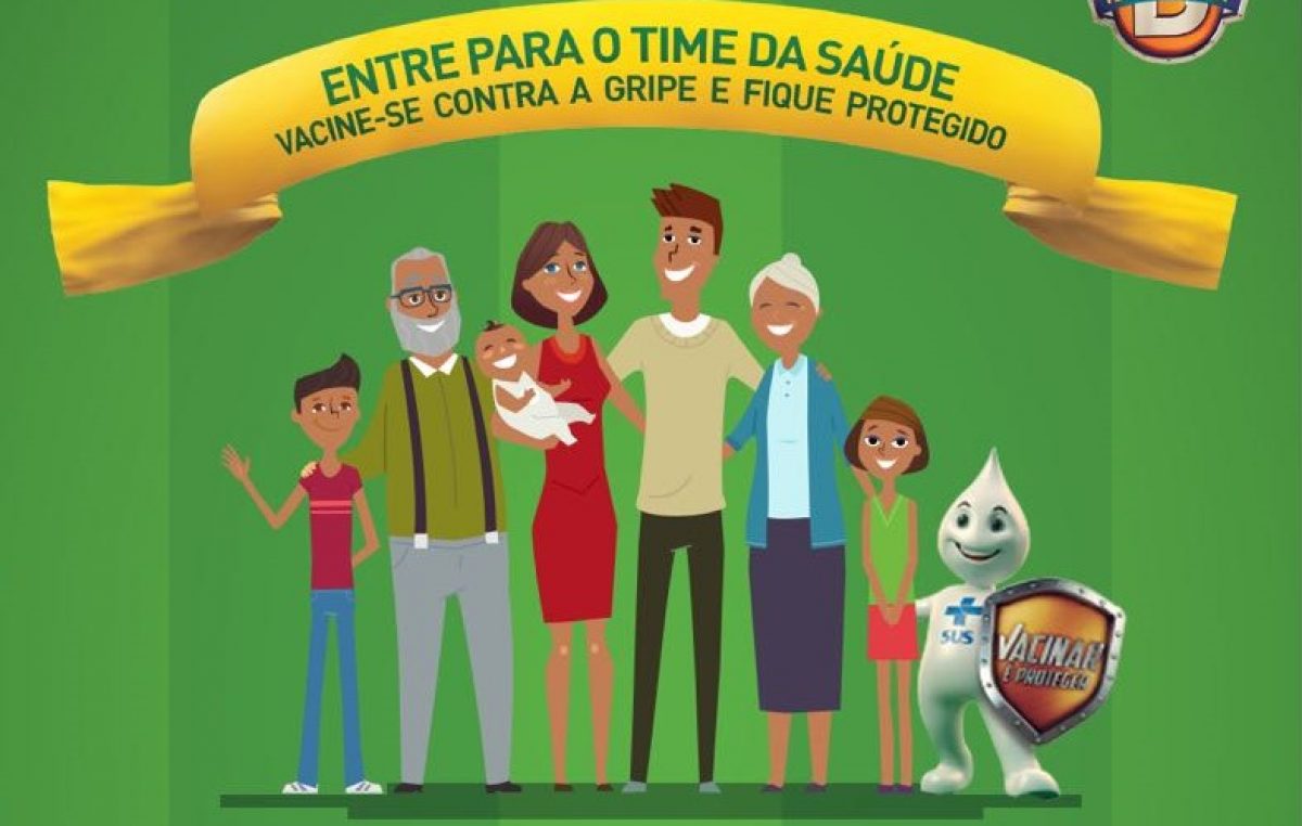 Campanha de Vacinação Contra a Influenza (gripe) começa 23 de abril