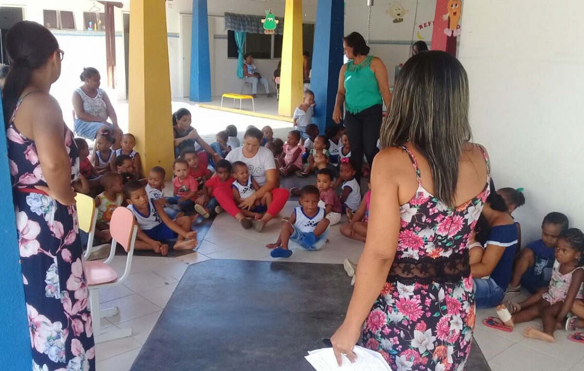 Creche Isidória Borges realiza semana de conscientização contra a dengue