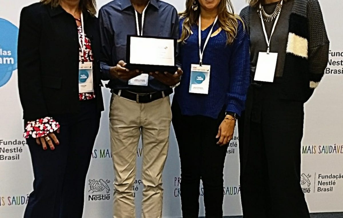 Escola Municipal Iromar Silva Nogueira é premiada em concurso da Nestlé