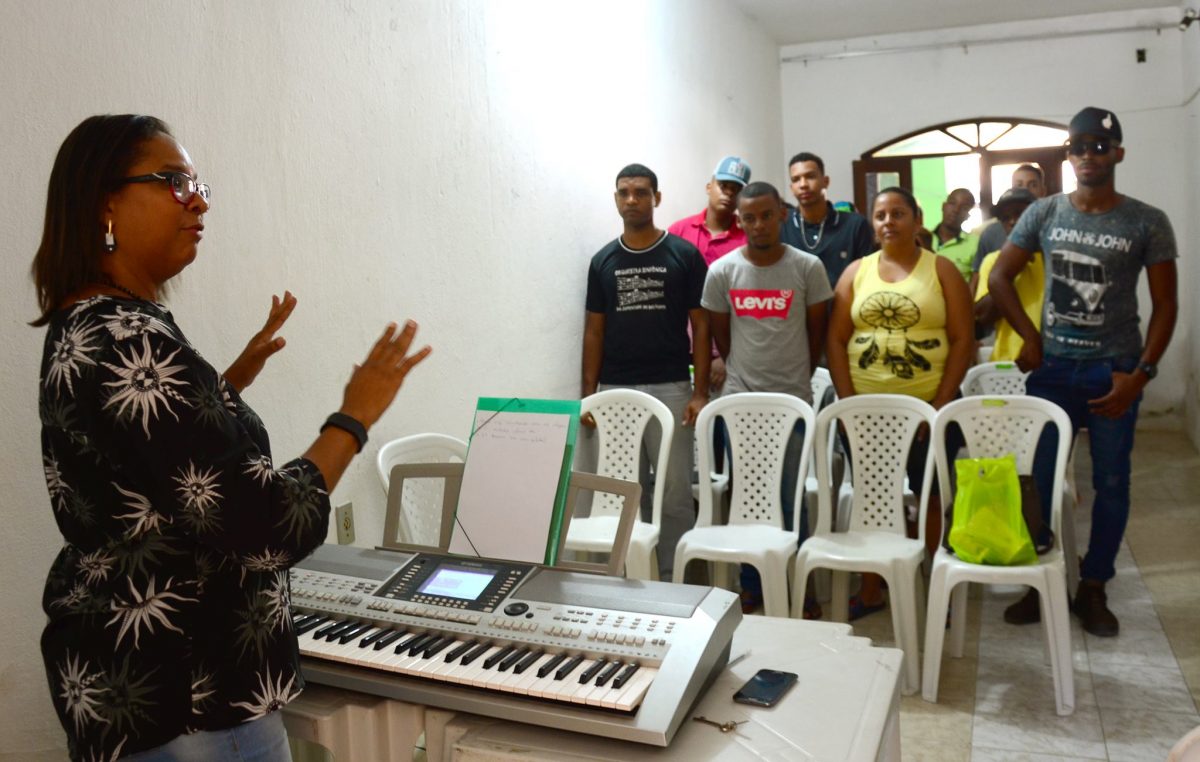 SECULT: Cursos de Canto e Coral e Teclado atraem jovens franciscanos