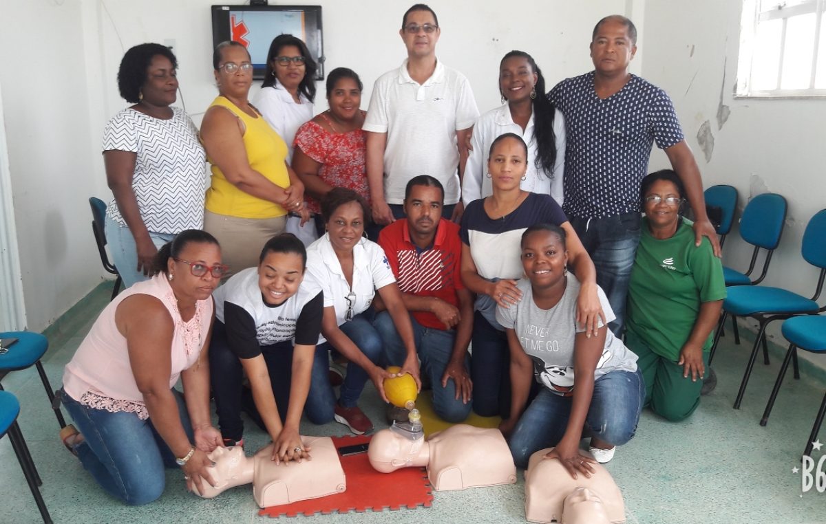 Saúde ofereceu curso de Reanimação Cardiopulmonar (RCP)