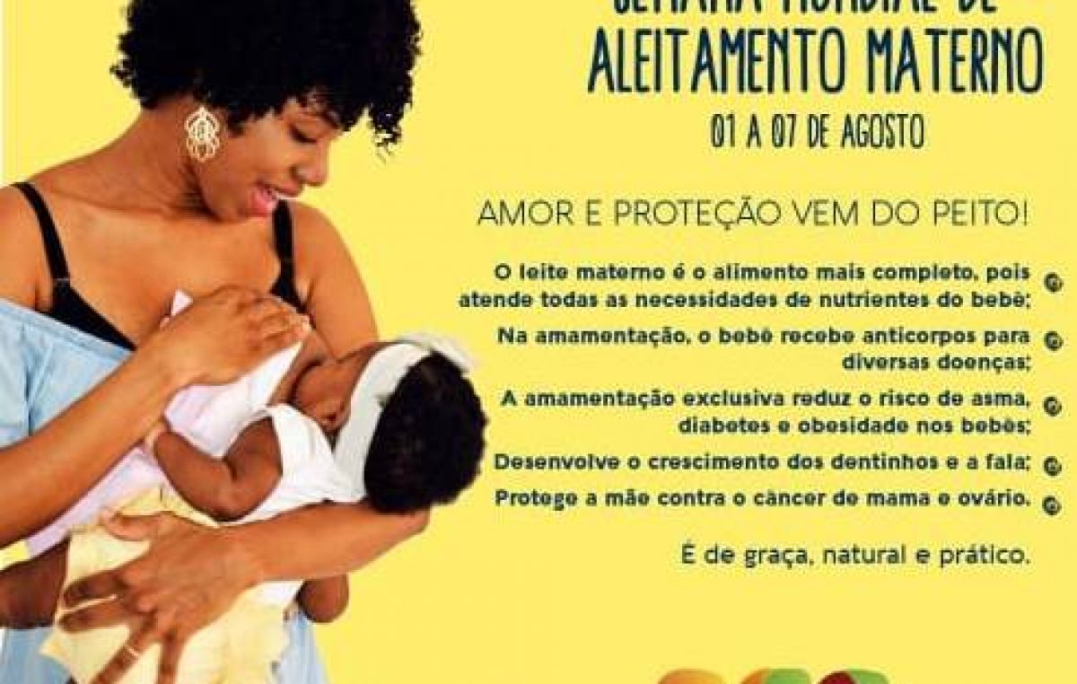 Agosto Dourado: Saúde promove encontro no Caípe com o tema “Dê Peito, Dê Saúde”