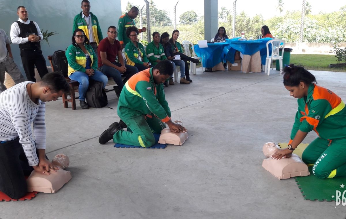 SESAU esteve presente na SIPAT da PETROBAHIA
