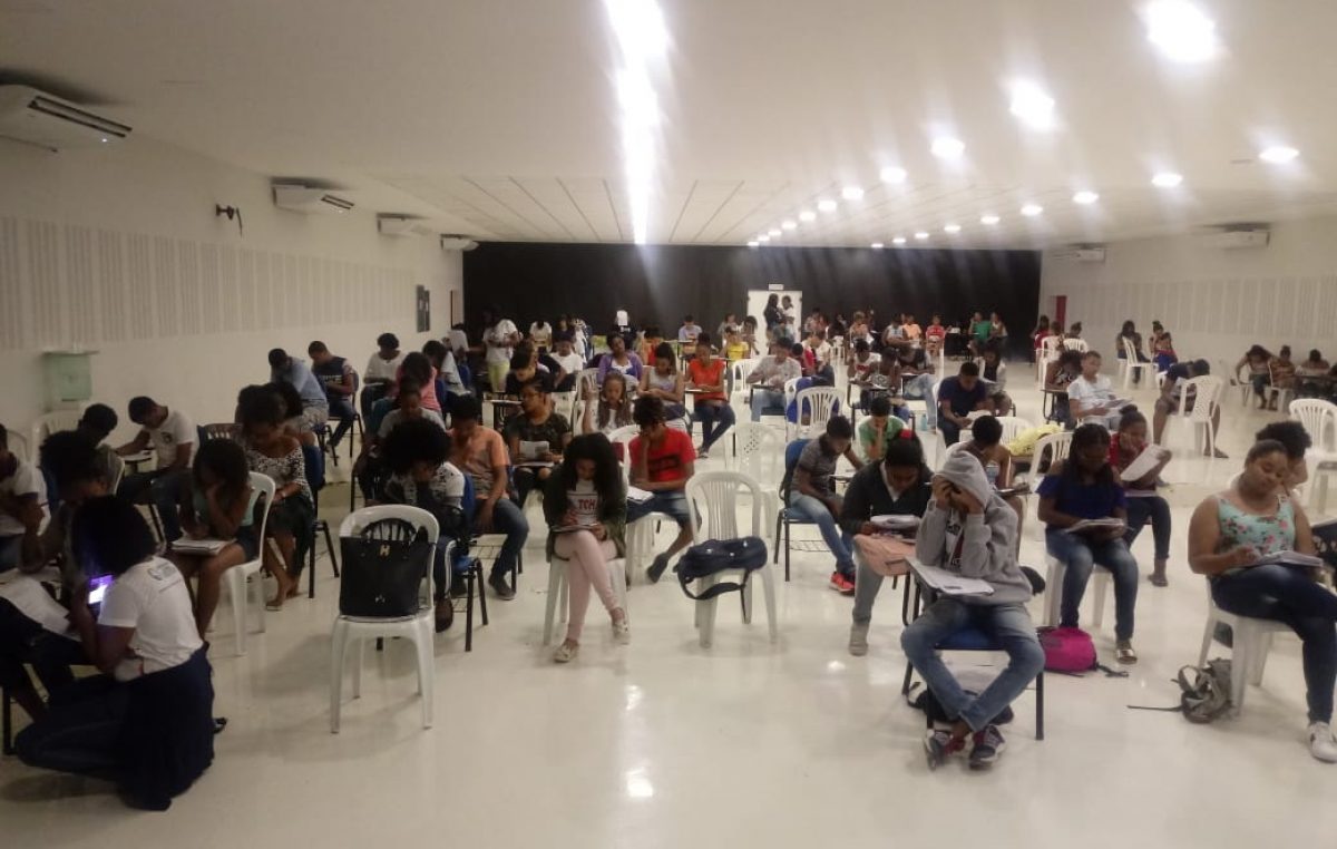 Motivados, estudantes franciscanos vibraram com a manhã do sábado no Pré-IFBA