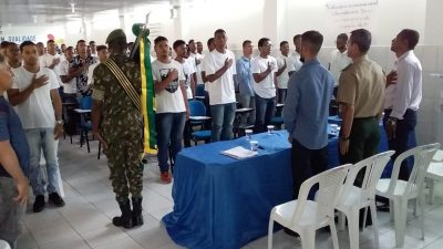 Mais de 200 jovens franciscanos receberam Certificado de Dispensa de Incorporação (CDI) do Serviço Militar