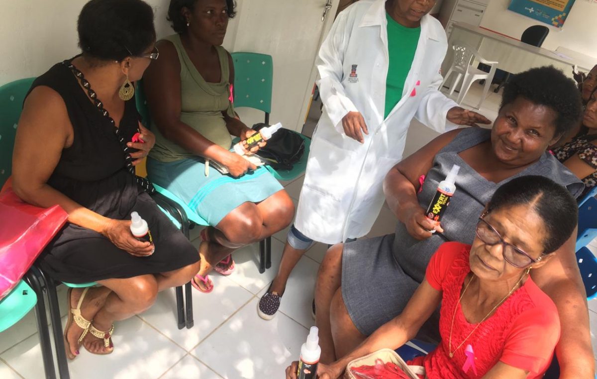 Marisqueiras e a Prevenção do Câncer: Ação finaliza parte das atividades e voltará nos dias 24 e 25 de outubro