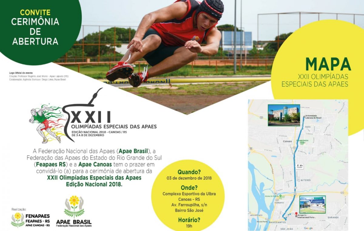 Atletas da APAE de São Francisco do Conde irão representar o município na 22ª Olimpíadas Especiais das APAES que acontecerá no Rio Grande do Sul