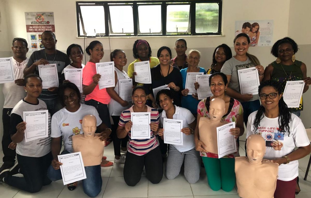 Retrospectiva da Saúde 2018: SESAU capacitou cerca de 260 pessoas em reanimação cardiopulmonar (RCP) no município