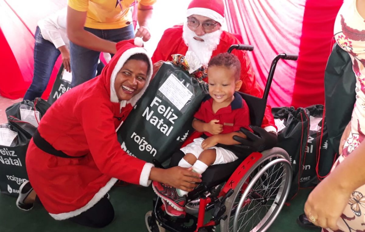 O Natal chegou na Creche Municipal do Caípe