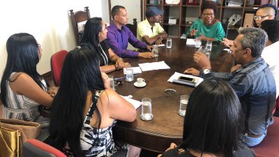 Secretários municipais de São Francisco do Conde se reuniram com representantes do Governo do Estado para tratar sobre ações referentes à cultura local