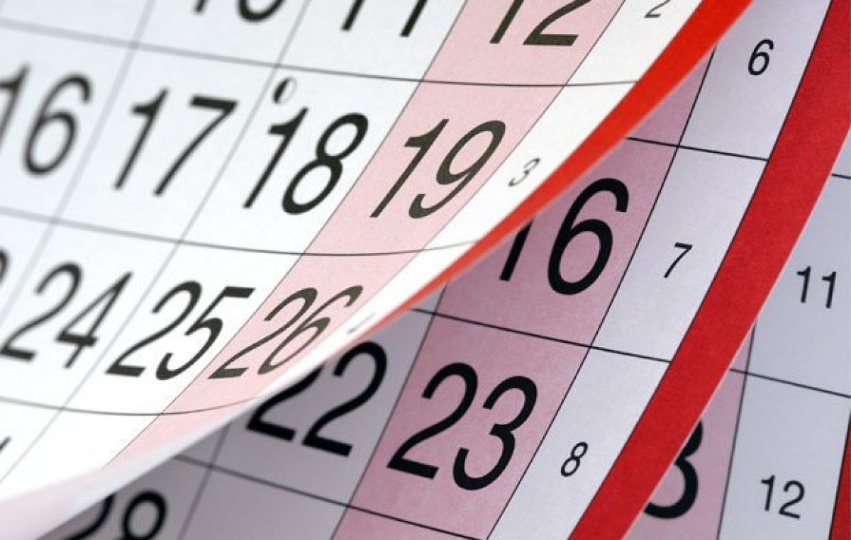 A Prefeitura divulgou o Calendário Oficial do Município de 2019