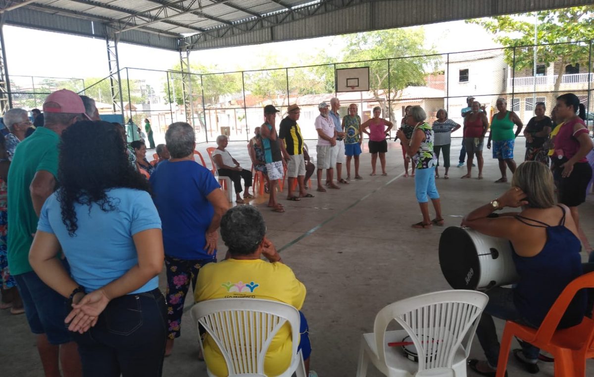 SCFV IDOSO realiza ações de descentralização nos bairros