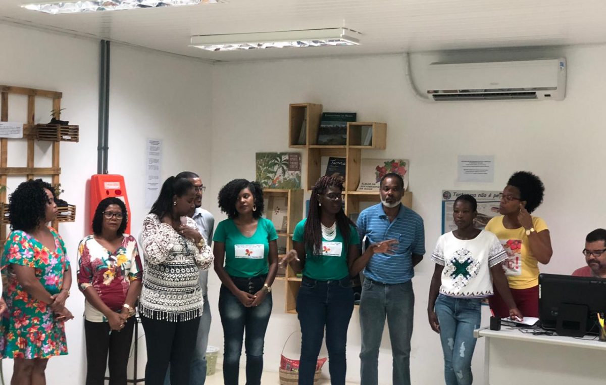 Sala Verde da SEDUC recebe visita técnica da Secretaria do Meio Ambiente do Estado