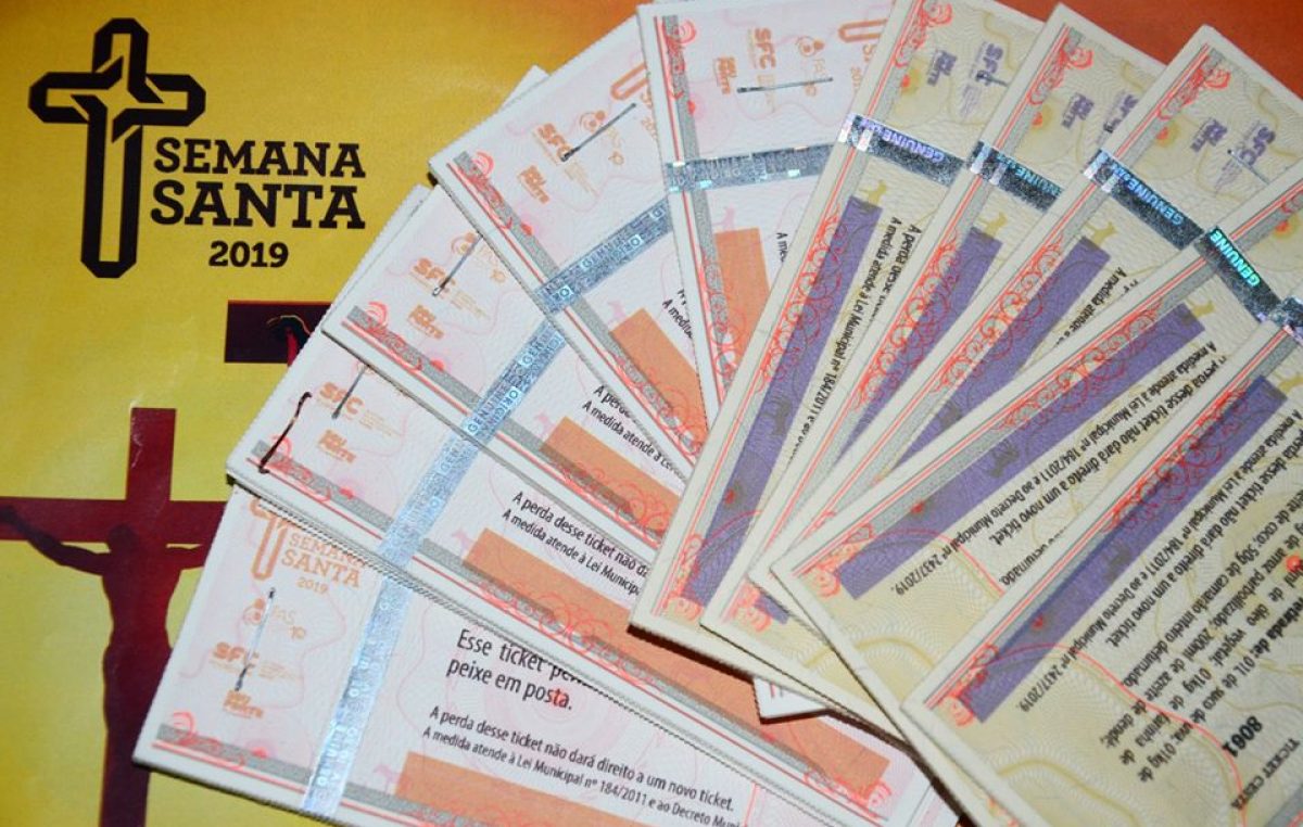 Tickets da Semana Santa são entregues no CRAS Caípe e Casa dos Programas Sociais