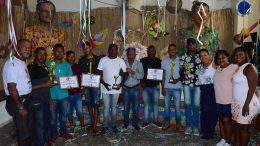Mascarados de Papel são premiados pela participação no Carnaval Cultural 2019