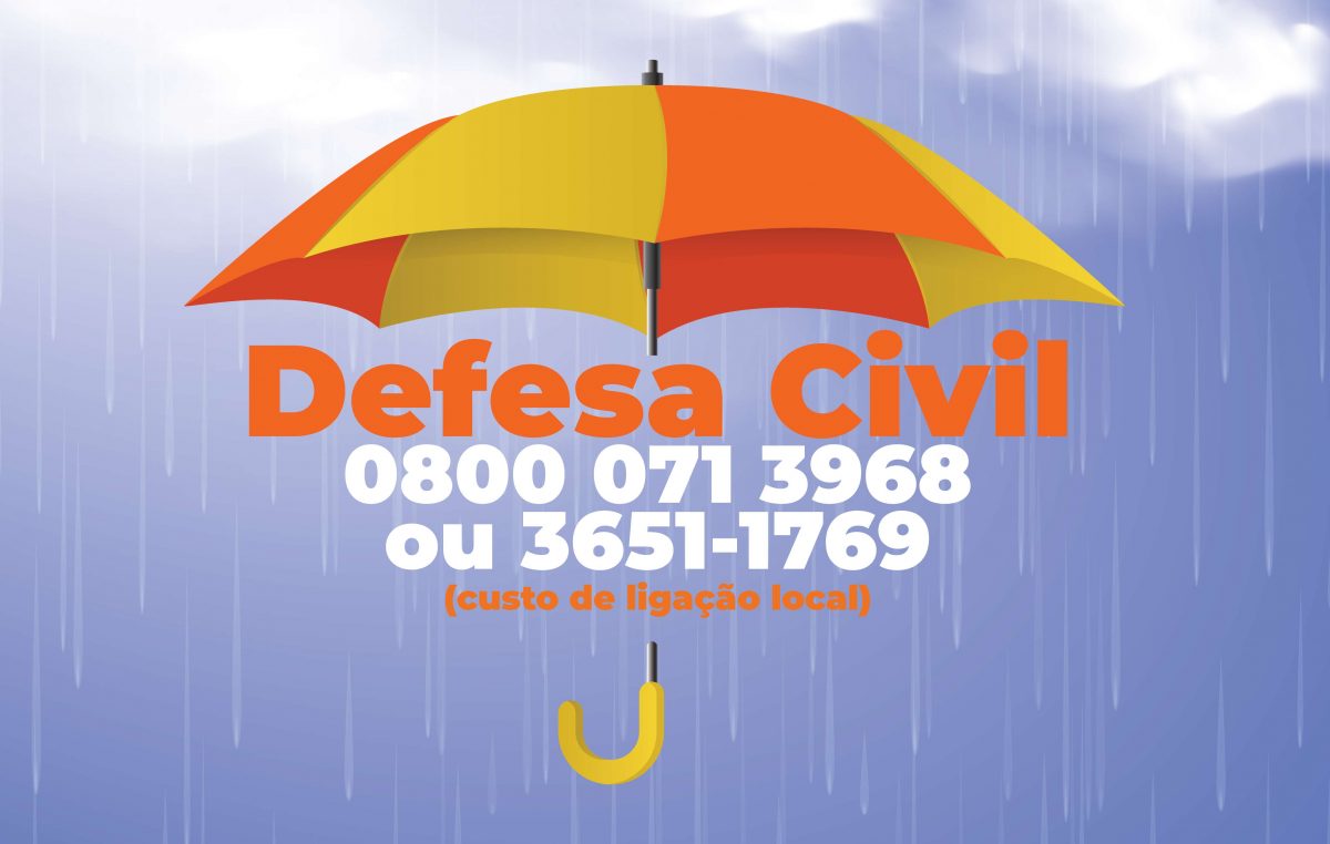 Defesa Civil divulga balanço relativo às chuvas em São Francisco do Conde