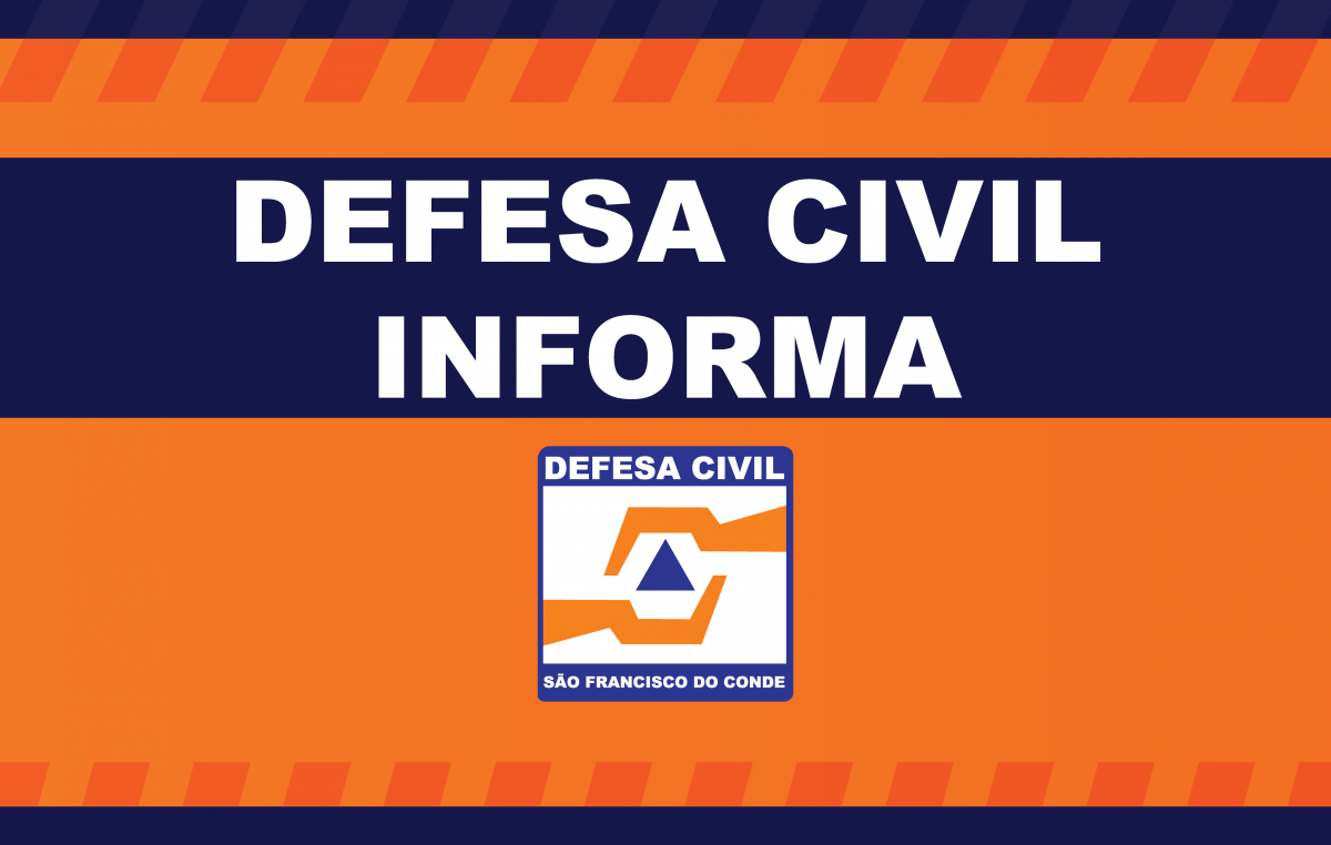 Defesa Civil alerta para as chuvas