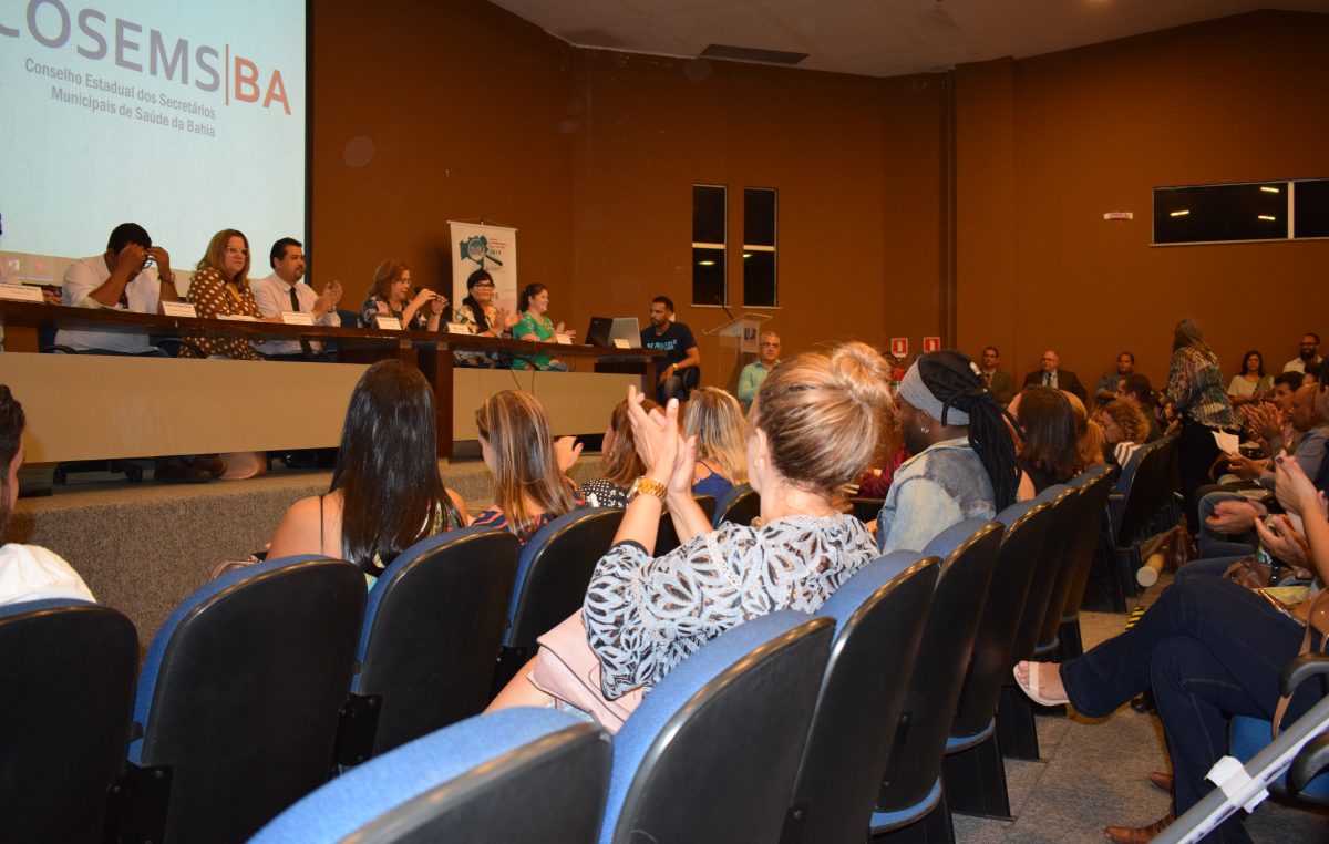 Mostra COSEMS Bahia 2019 – Aqui tem SUS: “Nós merecemos que o Brasil veja o que a Bahia faz e faz bem feito”