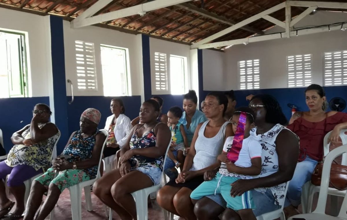 Março Cinza: Saúde promoveu ação sobre tuberculose para os moradores da Ilha do Paty