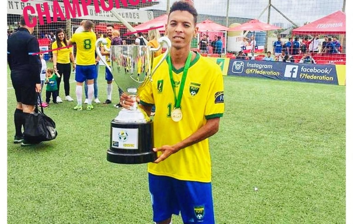 Atleta franciscano é convocado pela Seleção Brasileira de Futebol 7