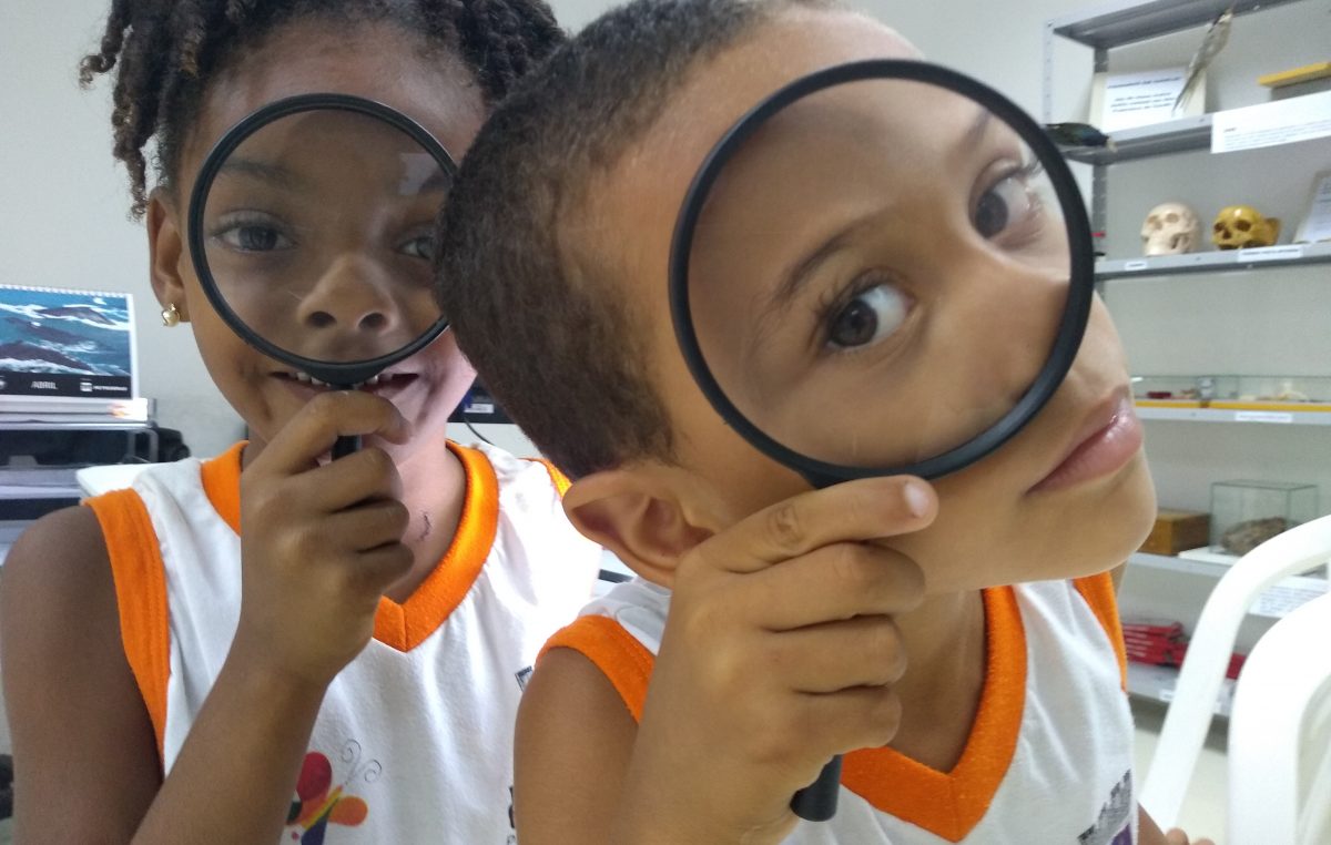 Um novo mundo de descobertas é apresentado para os alunos da Educação Infantil, na Sala Verde/SEDUC