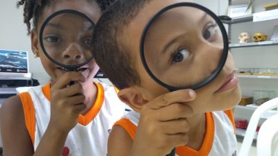 Um novo mundo de descobertas é apresentado para os alunos da Educação Infantil, na Sala Verde/SEDUC